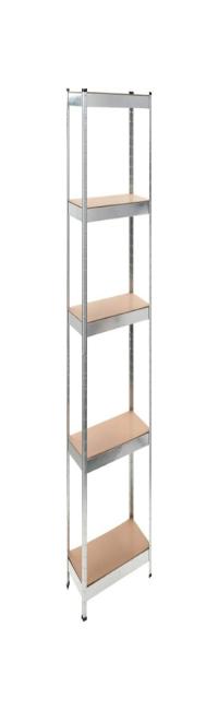 Metalna polica sa ivericom 180x90x40