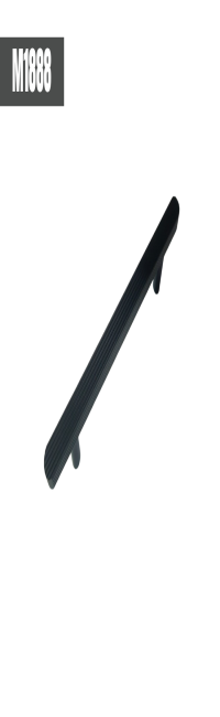 Ručkica šipka fi12 160mm M1197 crna M1888