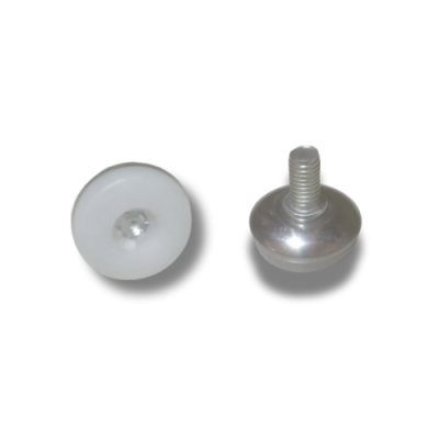 Nogica metalna fi8 M1141 bijela