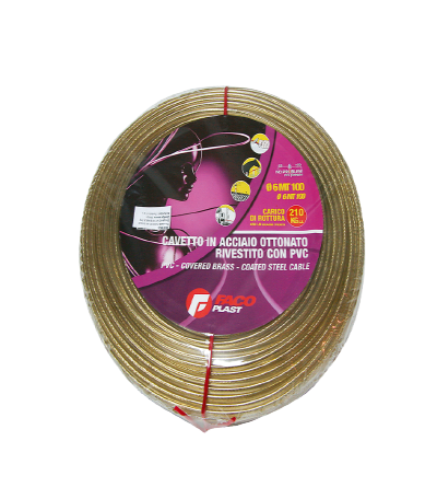Sajla plastificirana 4mm 200M