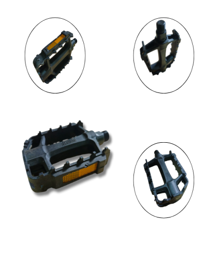 Pedale 2/1 metalne M601 i M845